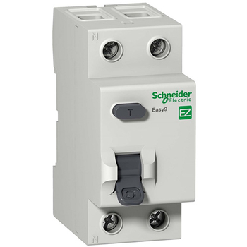 Дифференциальный выключатель Schneider Electric (УЗО) EASY 9 2P 40А 30мА AC 4,5 кА - Электрика, НВА - Модульное оборудование - Дифференциальные автоматы - Магазин стабилизаторов напряжения Ток-Про